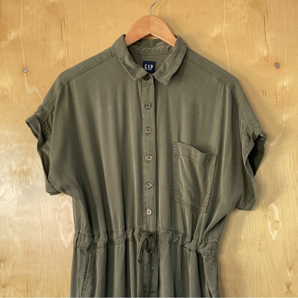 Coveralls army-green soft cotton coveralls